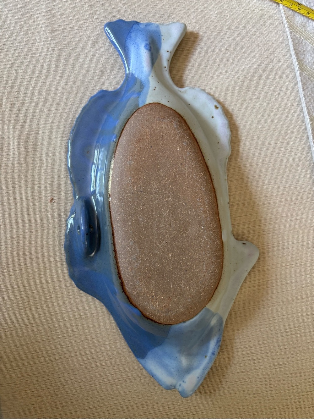 Blue Fish-Shaped pottery - Picture 4 of 5